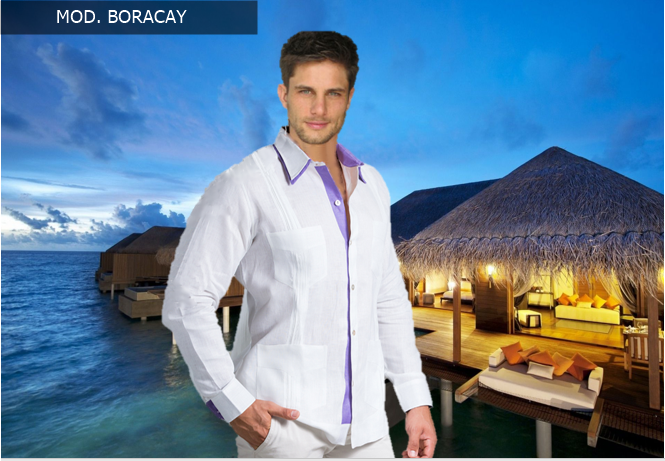 Camisa, camisa de caballero modelo MOD. BORACAY.